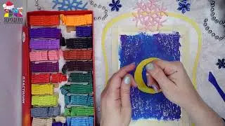 Мастер-класс по пластилинографии "Зимняя сказка"