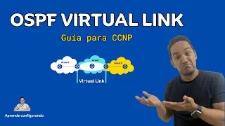 Cómo configurar OSPF Virtual Link en Routers Cisco | Para qué sirve Virtual Link.