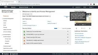 AWS Customize The Sign In Link URL