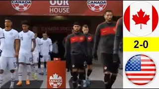 Highlights Canada vs  USA (2-0) | World Cup Qualifying 2022 Qatar