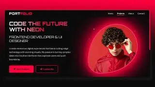 Build a Responsive Portfolio Website FAST 2025 Step by Step Tutorial 