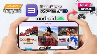 🔥RPCS3 Android New Update | Controller Support | Blackscreen Bug Fixed on Mali/Mediatek Device