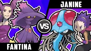 BEST TEAM POKÉMON BATTLE: Fantina vs Janine!