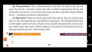 (in telugu) class 9 social "The natural realms  of the earth" chp .2 part 4