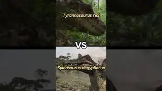 Tyrannosaurus rex vs Spinosaurus aegyptiacus | IRL