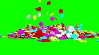 Footage green screen,Pills