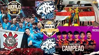 EQUIPOS QUE JUGARON LA GRAN FINAL DE MUNDO DE FREE FIRE WORLD TAILANDIA, RIO 2019, SINGAPUR, SENTOSA