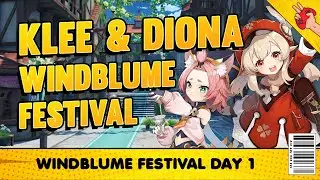 Genshin Impact: Windblume Festival Day 1