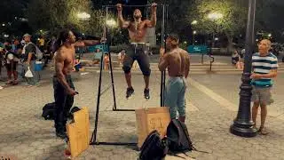10 minute workout | Street workout ￼in public | Union Square