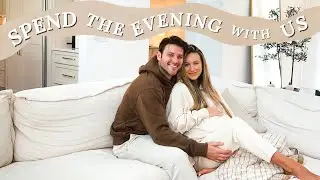 our cozy fall nighttime routine | 32 weeks pregnant edition