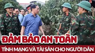 Kiểm tra công tác khắc phục hậu quả bão số 3 | Tin tức THIÊN TAI BÃO LŨ
