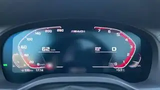 BMW X3 M40i 0-100