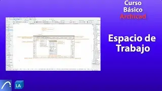 Curso basico archicad 2020 Espacio de Trabajo de Archicad.