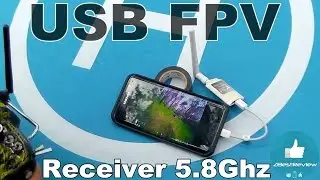 ✔ Бюджетный FPV приемник для телефона! USB OTG 5.8Ghz Receiver for Android!