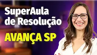 🟣 SuperAula #11 | RESOLUÇÃO de QUESTÕES da banca AVANÇA SP