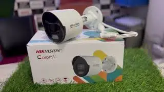 Hikvision ColorVU CCVT Camera #cctv #youtubeshorts #solarpanel #shorts