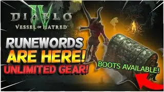 Diablo 4 Runewords Have Arrived in Season 6 PTR!