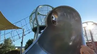 Easter time, fun at the big playground