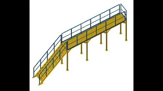 Creating stairs in Autocad Plant 3D. Speed up vs custom module