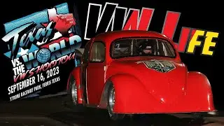 Texas Verses the World - car show and race.