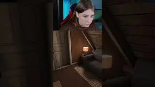испугалась не туда