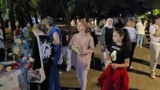 Фестиваль Цветов Вечером Площадь Согласия г Нальчик 17.09 22