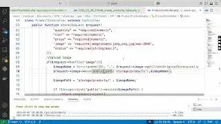 Laravel framework-Create Product API part II