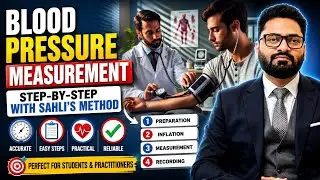 How To Measure BP using Sphygmomanometer. रक्तचाप मापन