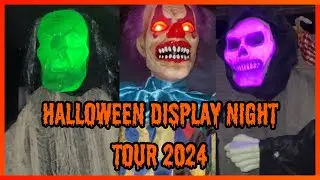 Halloween display Night Tour 2024