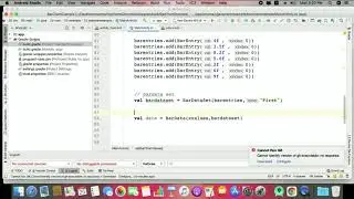 MpAndroid BarChart Animated  Android Kotlin Example