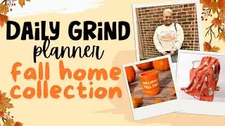 Daily Grind Planner Fall Home Collection