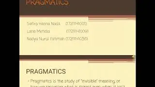 Pragmatics (Introduction to linguistics)