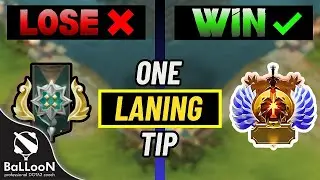 How to WIN LANES with 1 RULE - Dota 2 Laning Guide