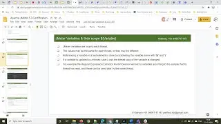 JMeter Variables and Properties