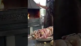 Печь-барбекю ЦАРЬ в белом исполнении ◾️ 