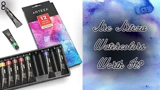 Reviewing ARTEZA Watercolors! | Are they worth the price?