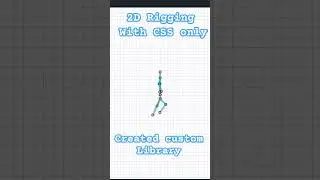CSS 2D Modelling & Rigging - 