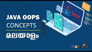 OOP Concepts in Java | Class and Objects| Java Programming Malayalam Tutorial | Selenium Java -Part4