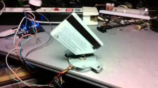 Bernarduino stepper motor test