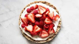 No-Bake Fruit Yogurt Tart | GF, No Added Sugar