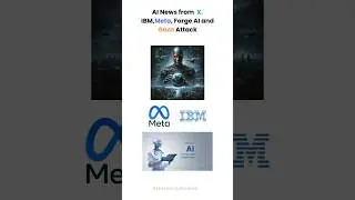 Latest AI News from X, Meta and IBM #ainewstoday #ainews #shorts