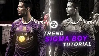 Capcut | Trend Sigma Boy Edit Tutorial On Capcut