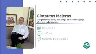 Gintauto Mejero kūrybos pristatymas