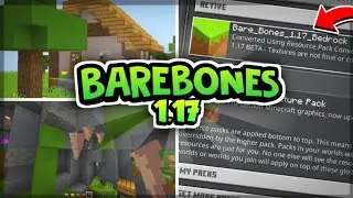 Bare Bones Texture Pack MCPE 1.17+ | Texture Minecraft Bedrock Edition