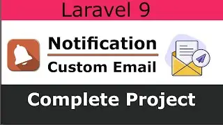 Laravel 9 - Send Notification With Custom Email To All Users From Scratch With Jetstream🔥🔥