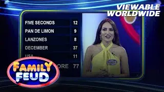 Family Feud: TEAM MISS GRAND PHILIPPINES, NAGLARO SA FAST MONEY ROUND (December 26, 2023)