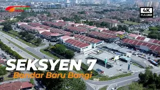 Seksyen 7, Bandar Baru Bangi, Selangor, MALAYSIA (4k Video)