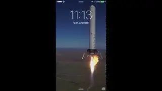 iPhone 6S Live Photos LockScreen (space x 2)