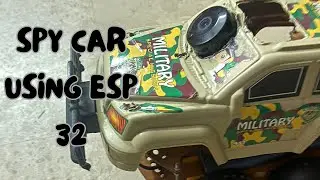🚗 DIY Surveillance Car with ESP32 | Arduino & FTDI Module Integration 🚗