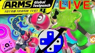 ARMS Global Testpunch 4 | TRYING OUT EVERY COLOR COMBO! Nintendo Switch Arms Online Gameplay